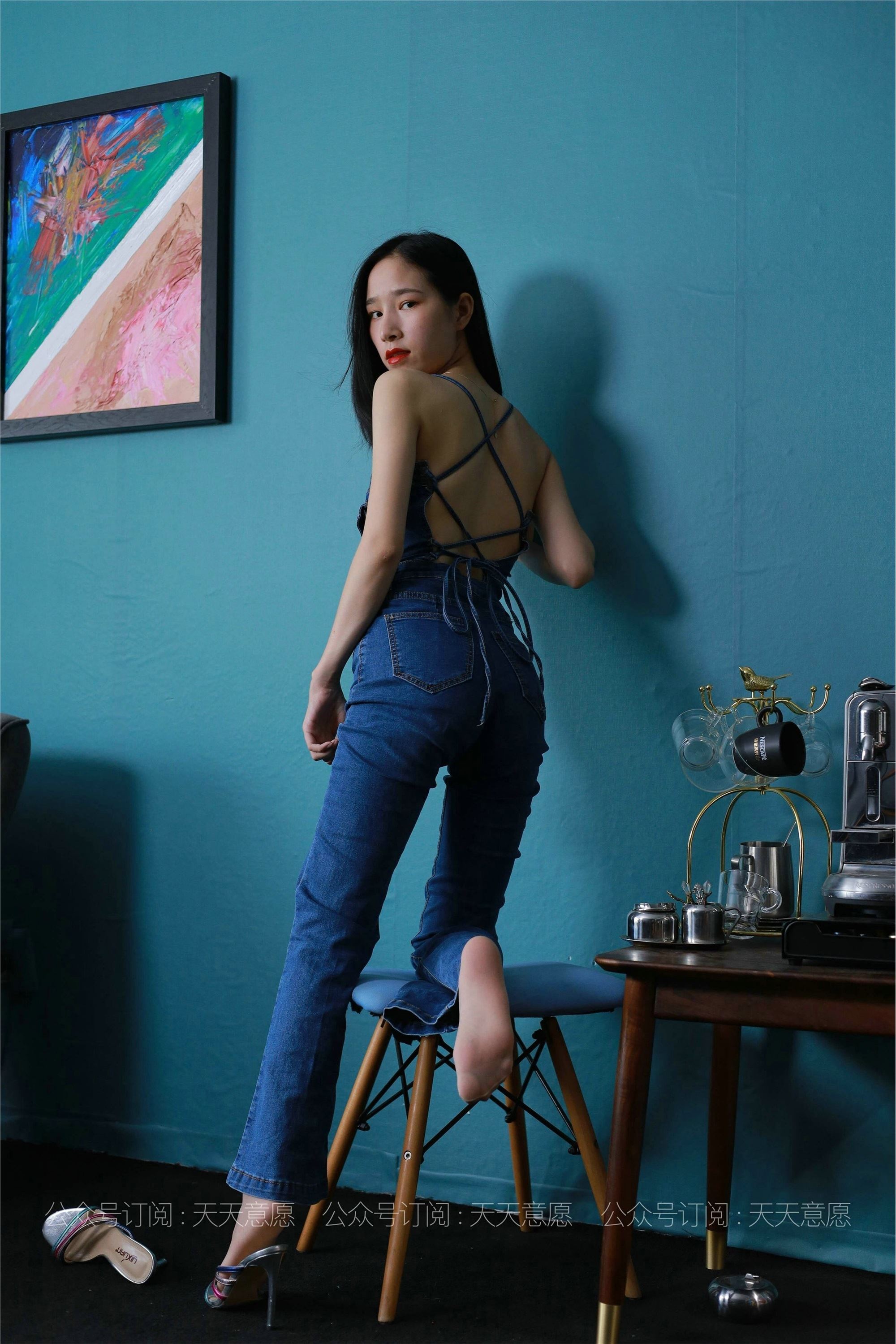 IESS异思趣向  2021.08.04 丝享家879：美子《美背库里丝》